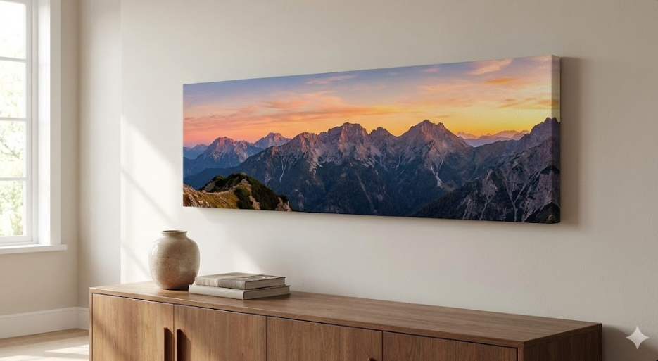 Panoramic Custom Canvas Prints