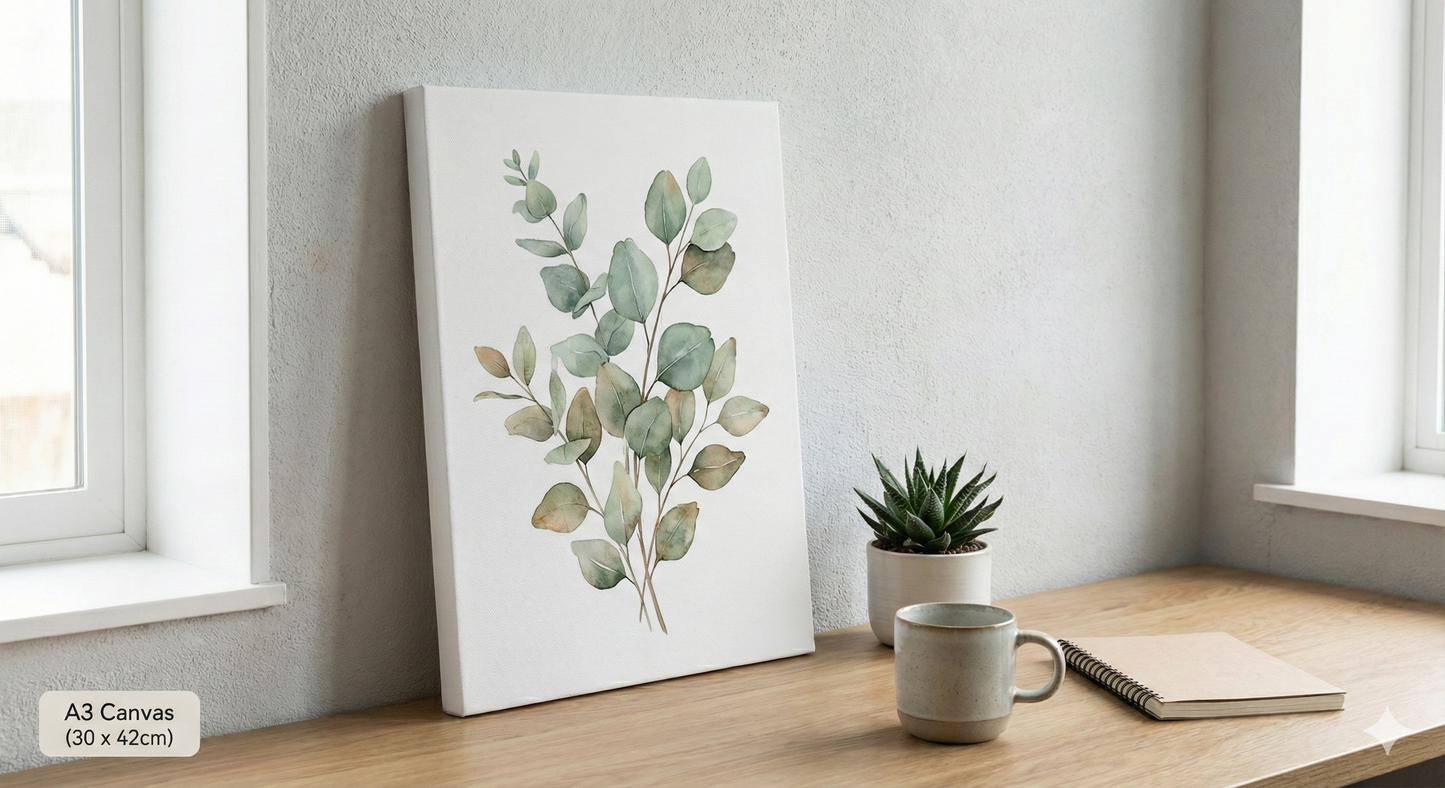 A3 Stretched Canvas Print