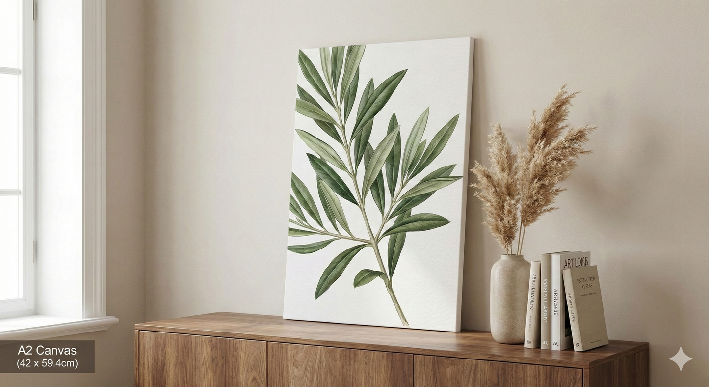 A1 Stretched Canvas Print