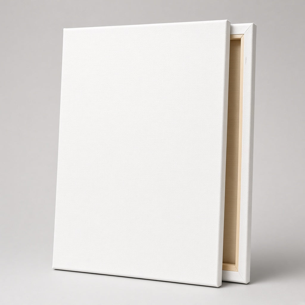 Blank primed white stretched canvases – Art Supplies