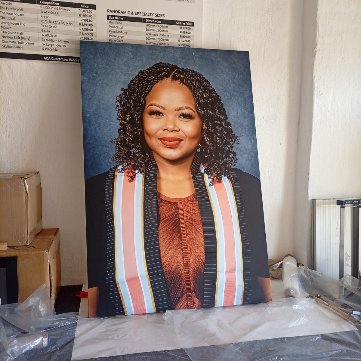 Graduation Canvas Prints – hand-stretched photo canvas print by Art On Anything, Pretoria