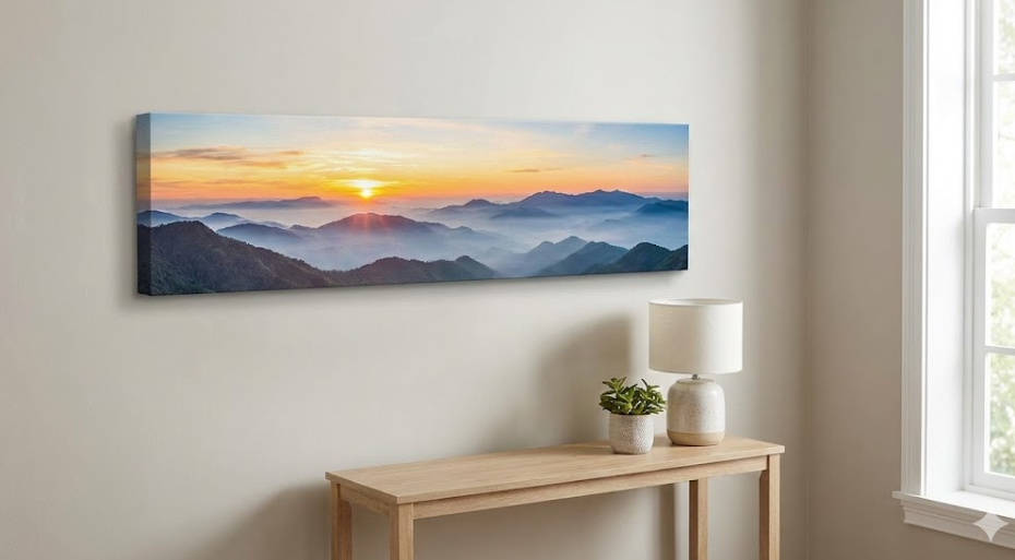 Panoramic Custom Canvas Prints