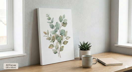 A3 Stretched Canvas Print