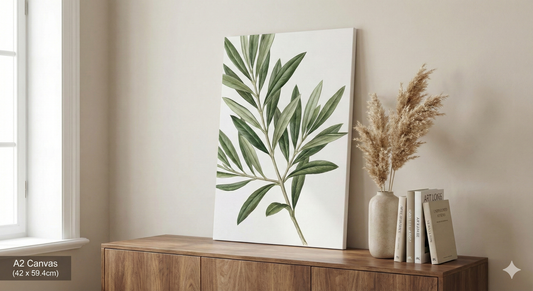 A1 Stretched Canvas Print