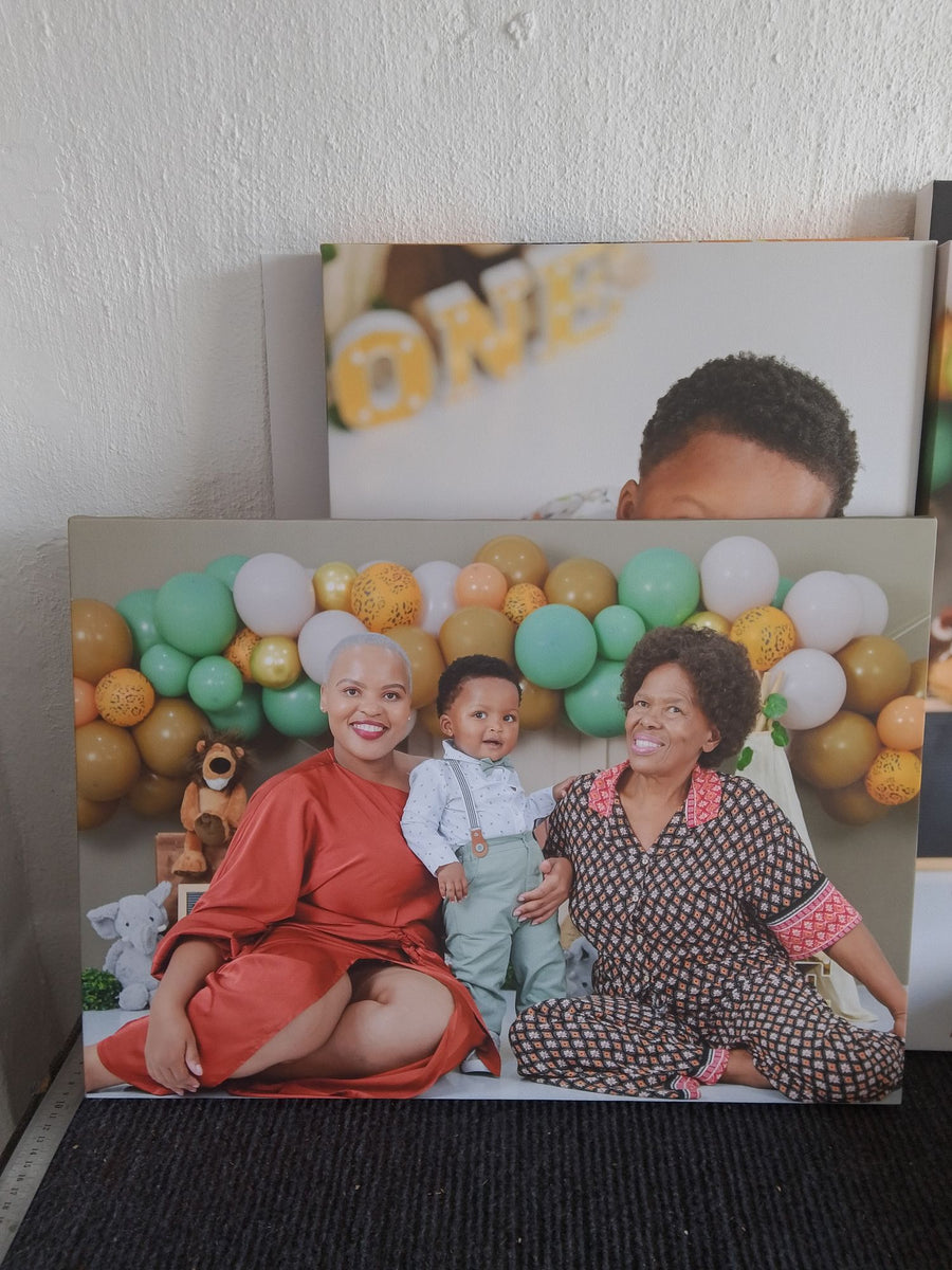 Family birthday canvas