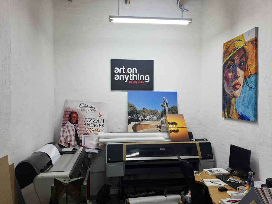 Inside our print studio