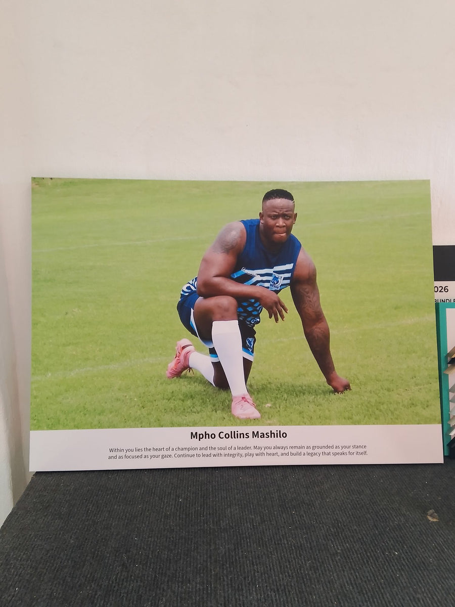 Sports portrait canvas