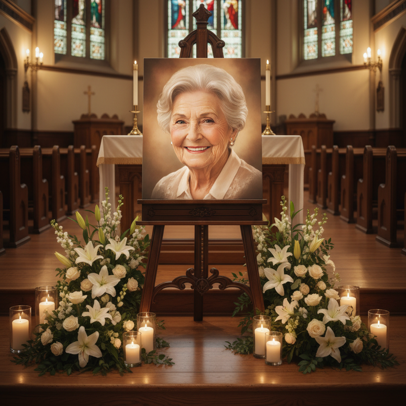 Funeral Canvas Print – hand-stretched photo canvas print by Art On Anything, Pretoria